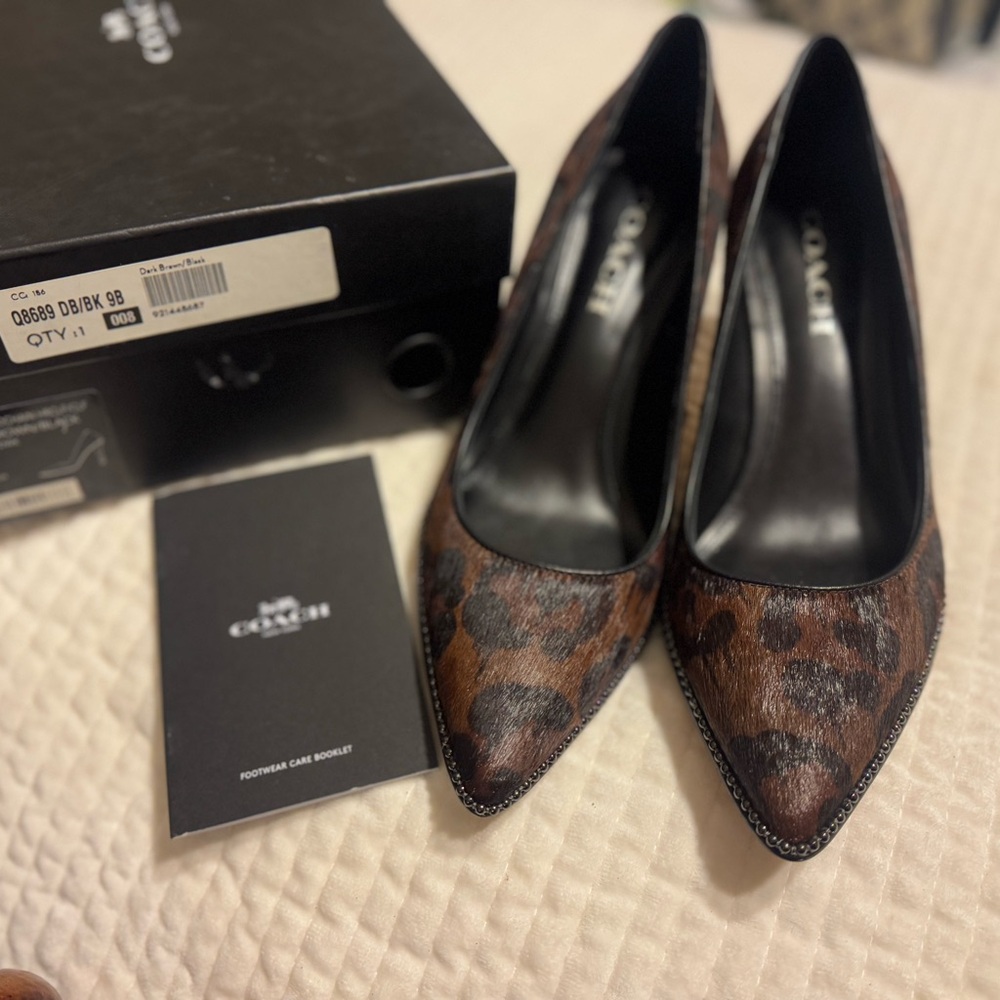 Coach Shoes Smith Beadchain Heel